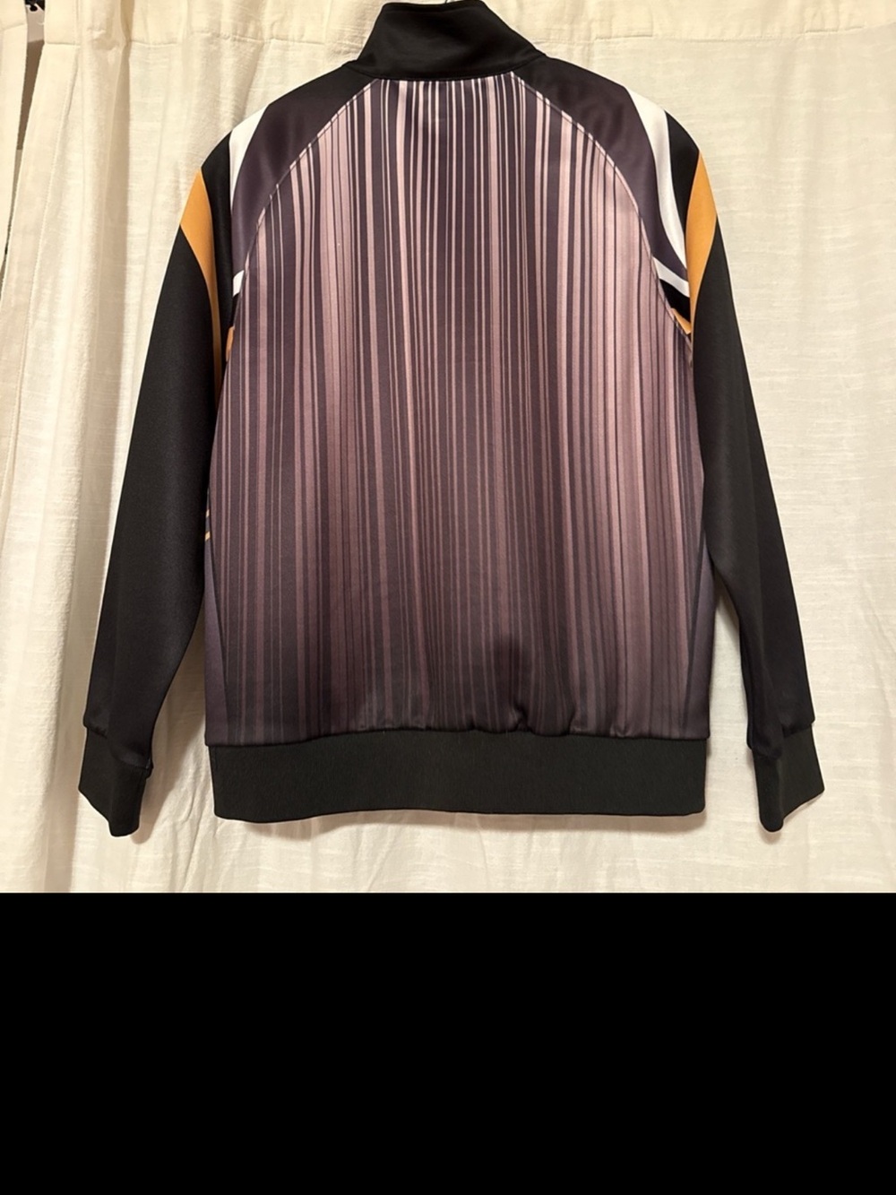 Men's Designer Boston Caviar Black, Yellow, White Track Suit- 2 Piece Set Small - Picture 4 of 5